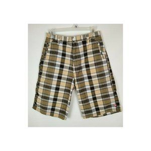 FS Light Weight Plaid Carpenter Shorts
